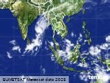 南・東南アジアの気象衛星 .